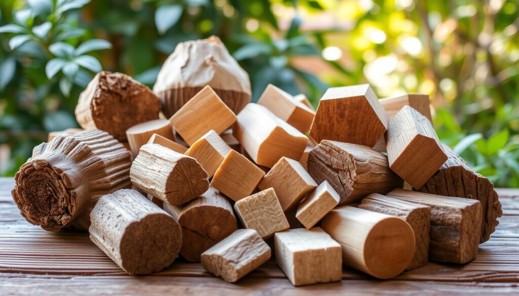 Medienos briketų rūšys Lietuvoje